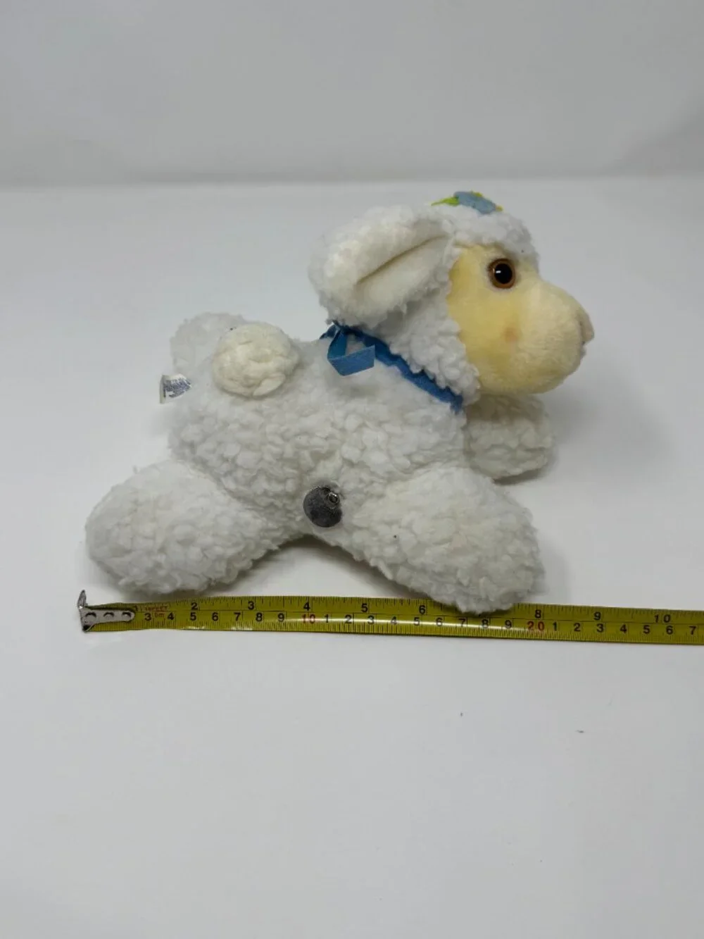 Vintage Eden Musical Lamb Plush Wind Up 8